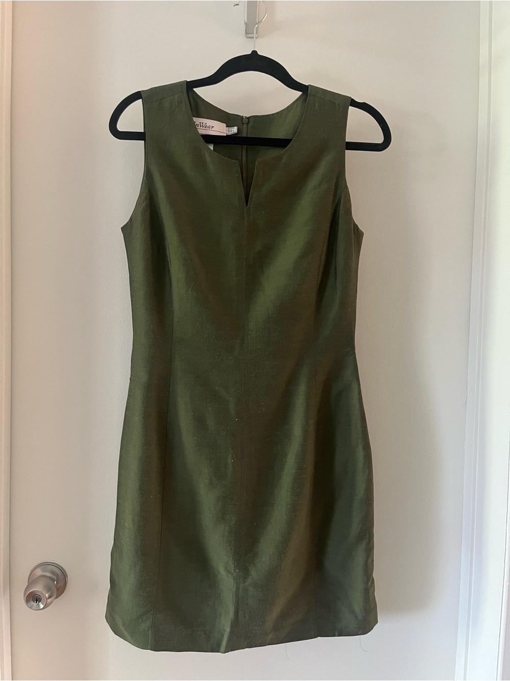 Vintage 90s Olive Mini Dress